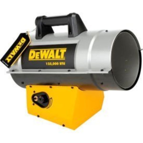 Enerco Group DeWALT® Portable Forced Air Propane Heater, 125000 BTU DXH125FAV